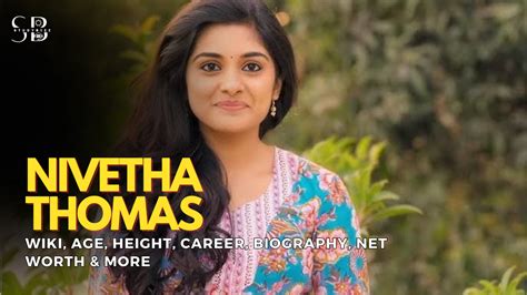 nivetha thomas age|nivetha thomas boyfriend.